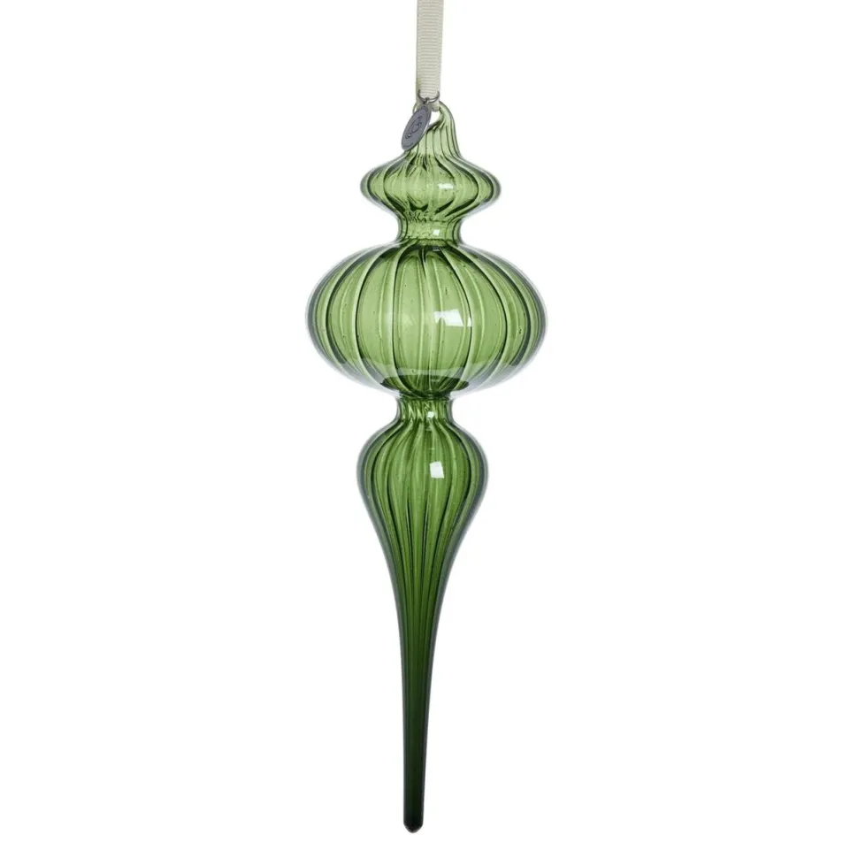 Lene Bjerre Design Glosille Ornament Green High