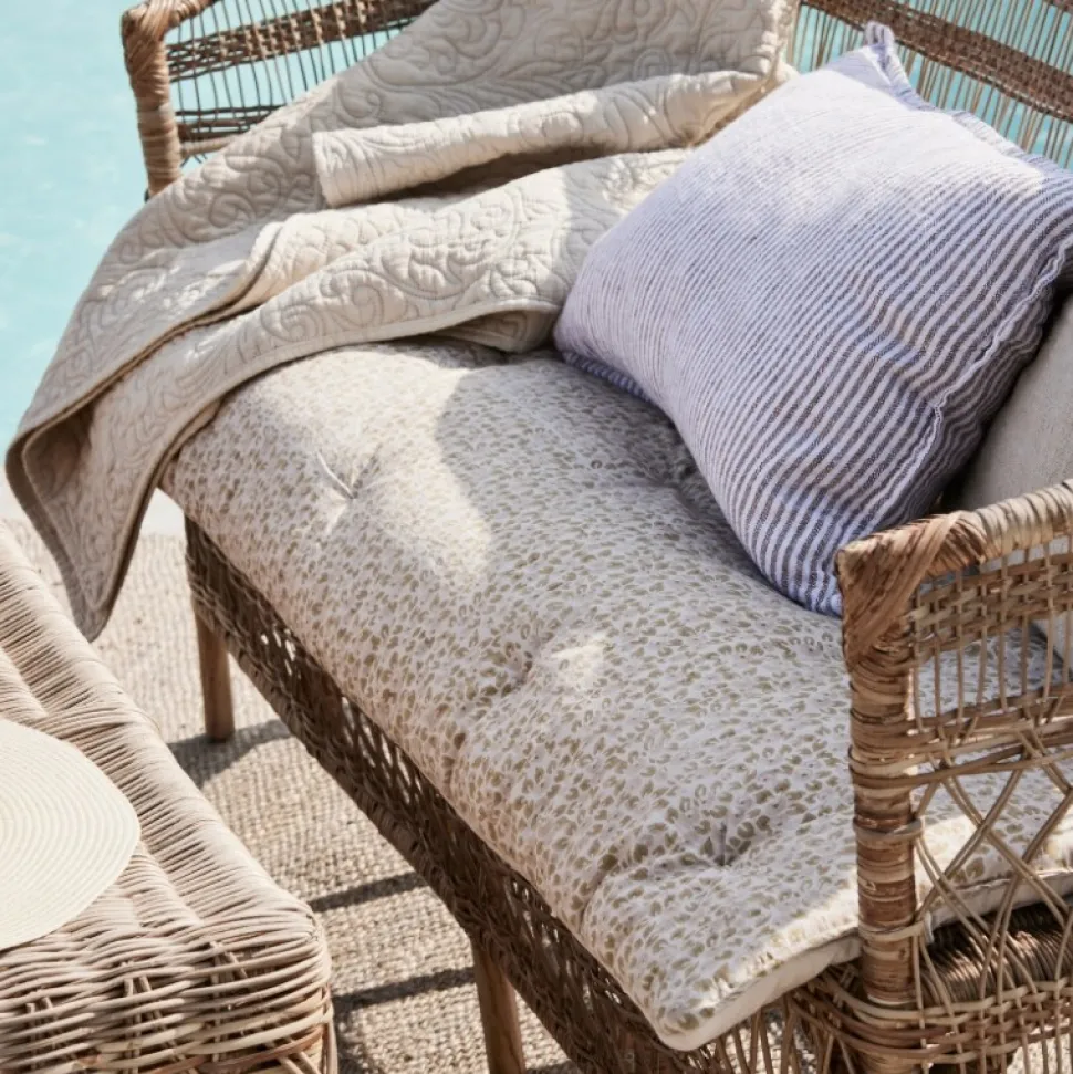 Lene Bjerre Design Ivillia Mattress Ochre/Rose Dust Small