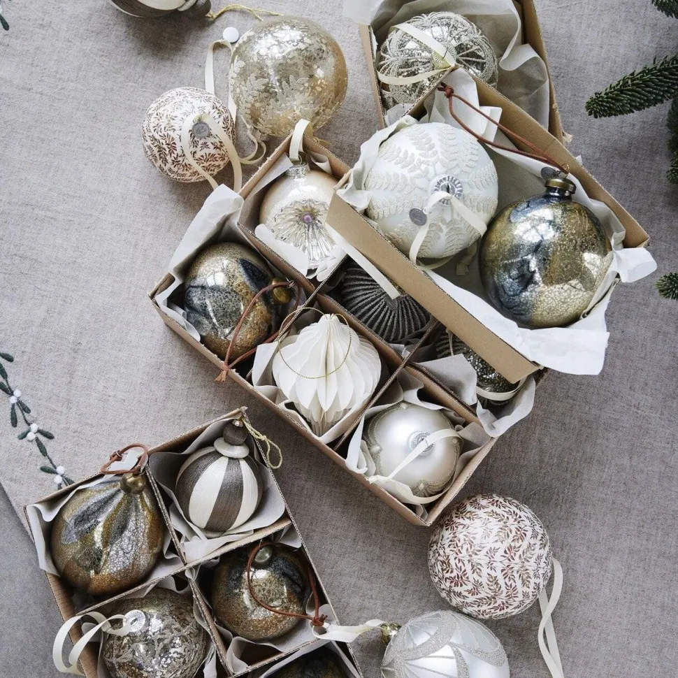 Lene Bjerre Design Poelle Ornament Off White No. 1