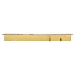Meraki Bottle Hanger With Hooks Brushed Brass
