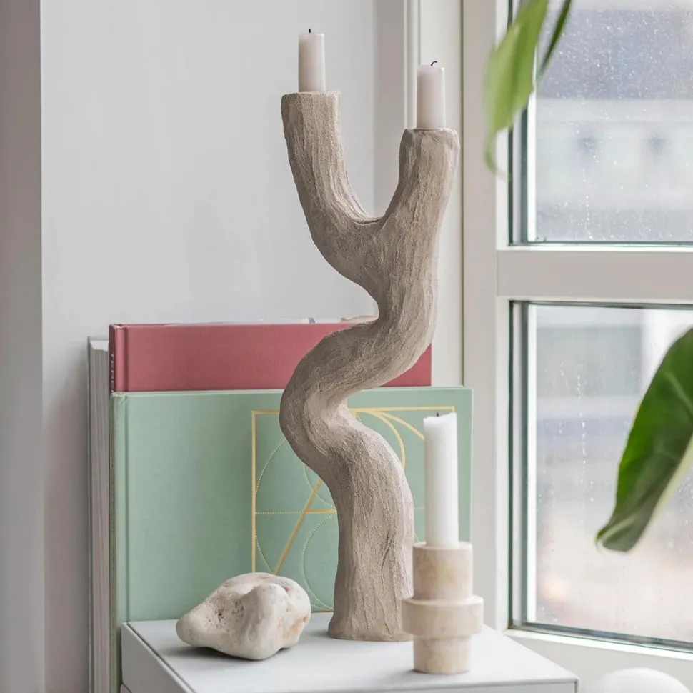 Mette Ditmer Art Piece Candleholder Sand