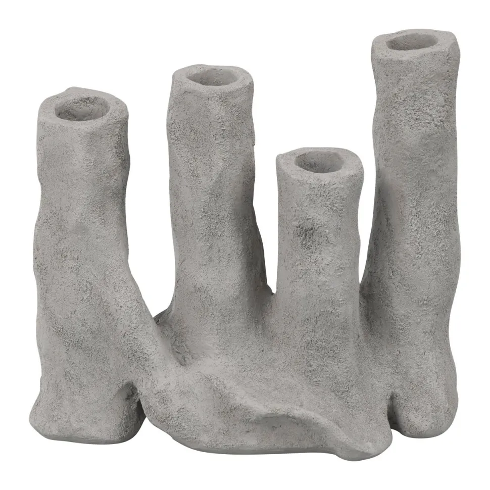Mette Ditmer Art Piece Four Candleholder Light Grey