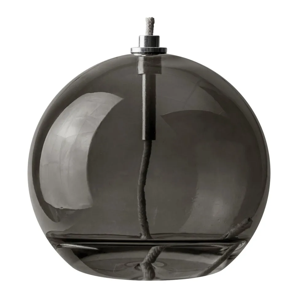 Mette Ditmer Aura Oil Lamp Smoke Grey Large