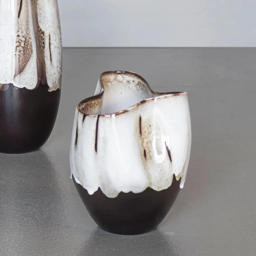 Mette Ditmer By Hand Curve Vase Off-White Small