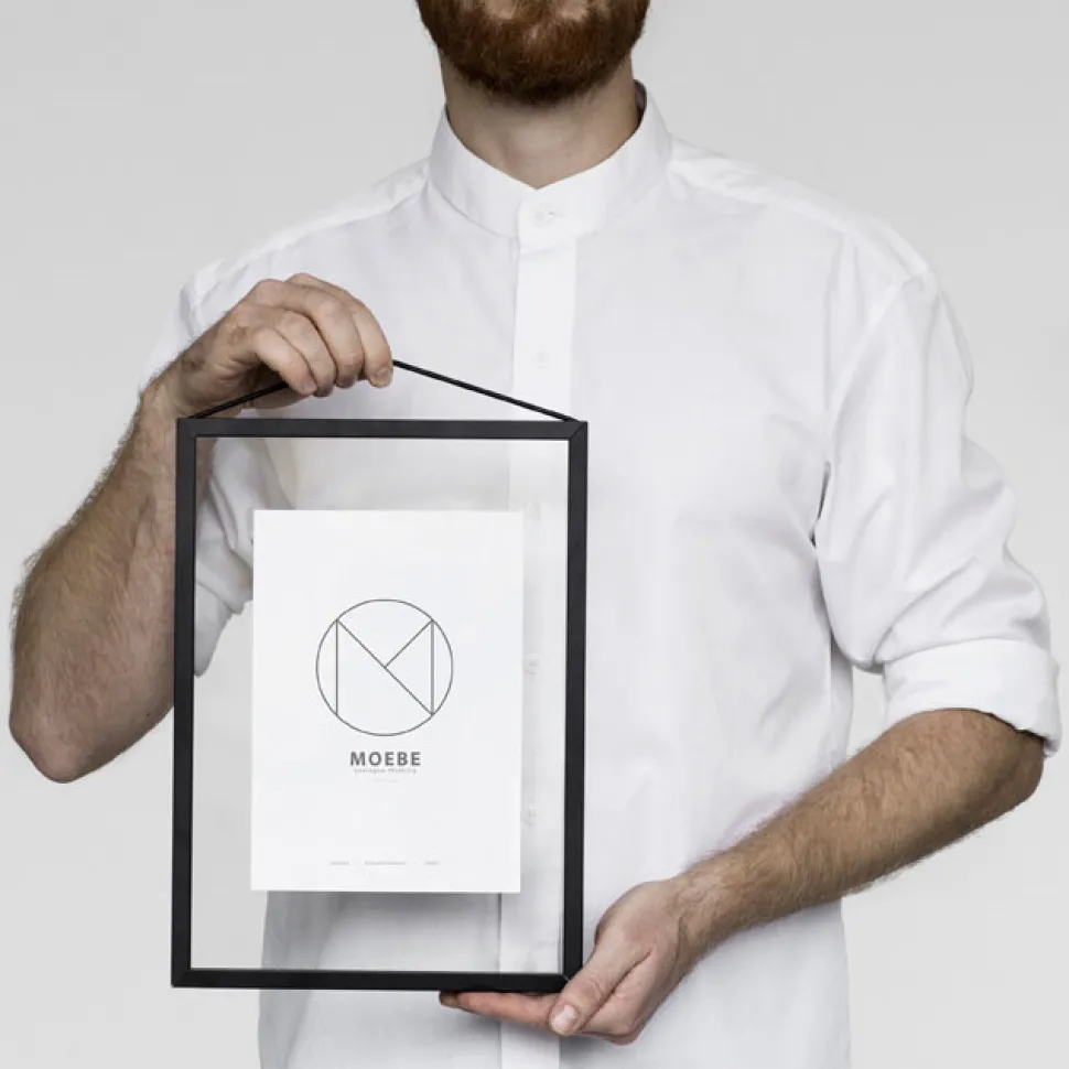 Moebe Black Frame A4