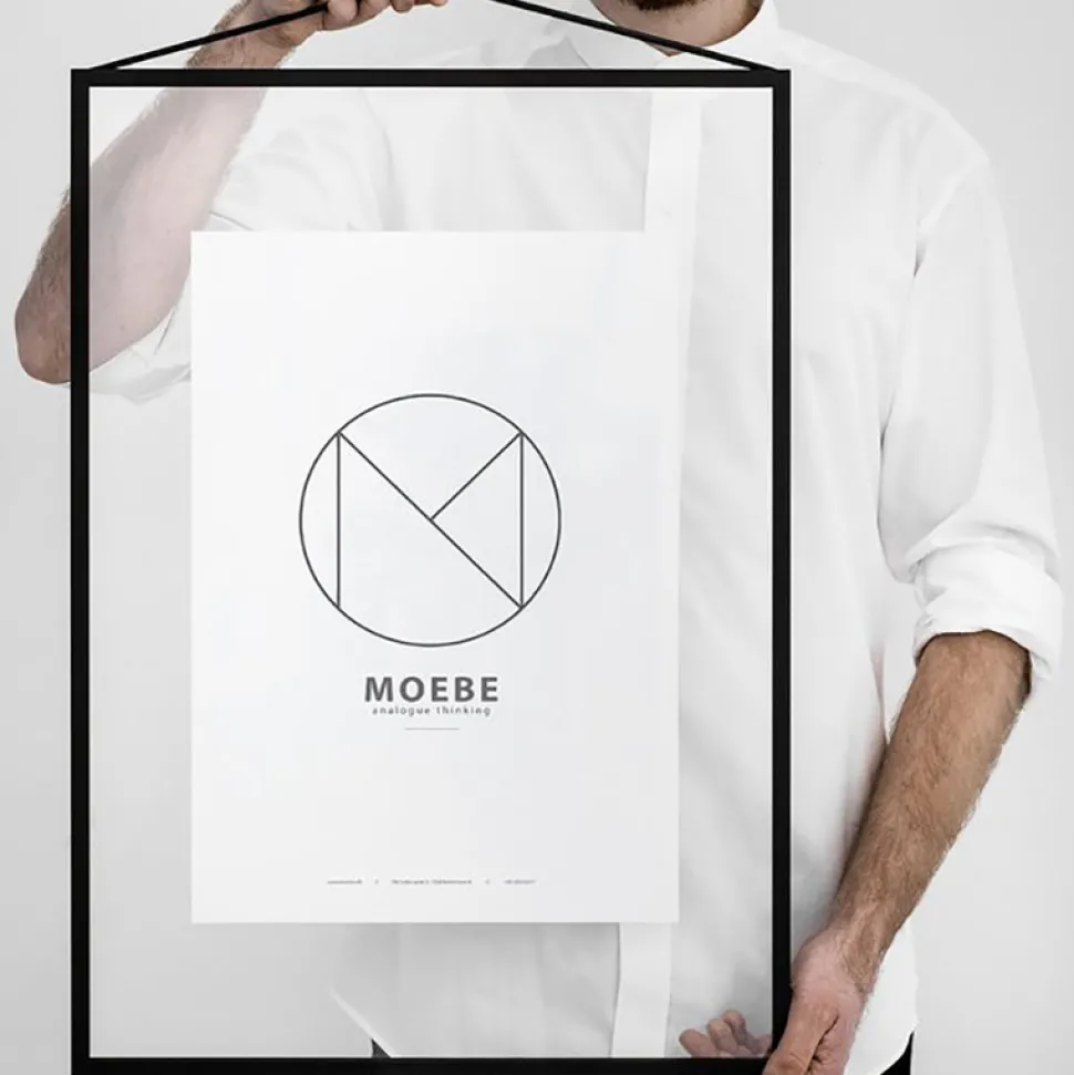 Moebe Black Frame A2