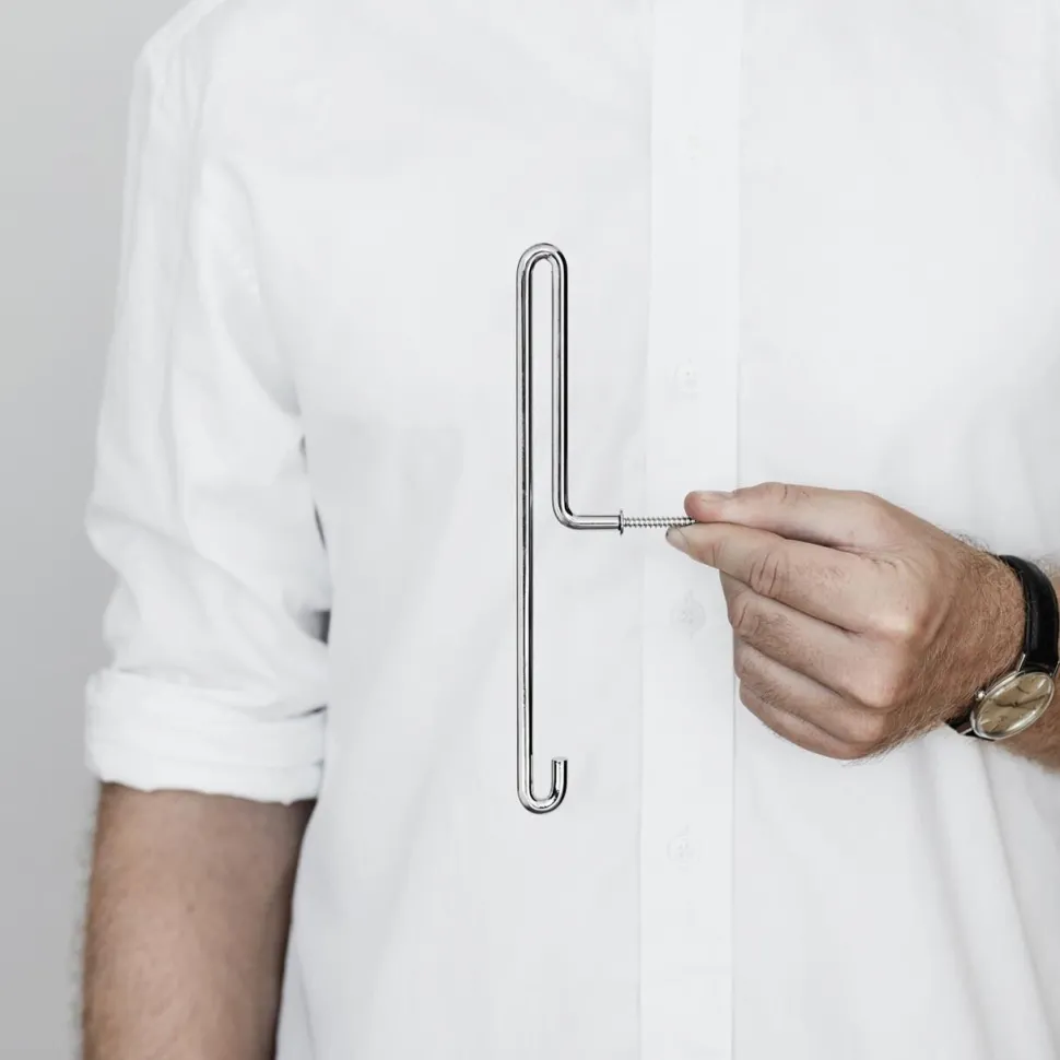 Moebe Wall Hook Stainless Steel Large