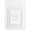 Moebe White Frame A3