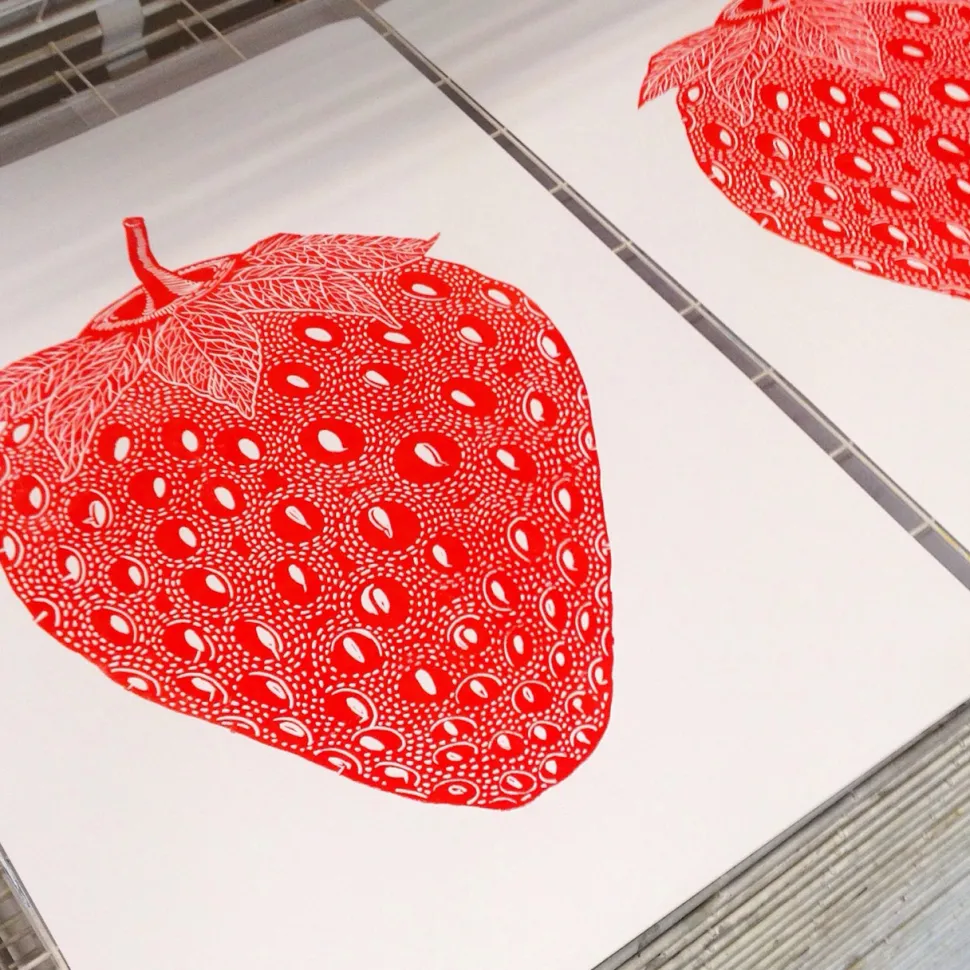 Monika Petersen Strawberry Red