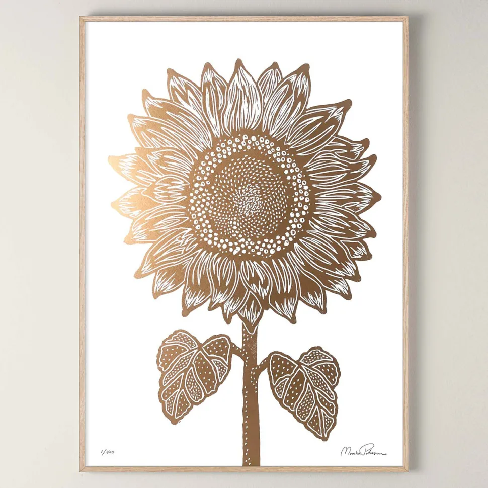 Monika Petersen Sunflower Gold/White