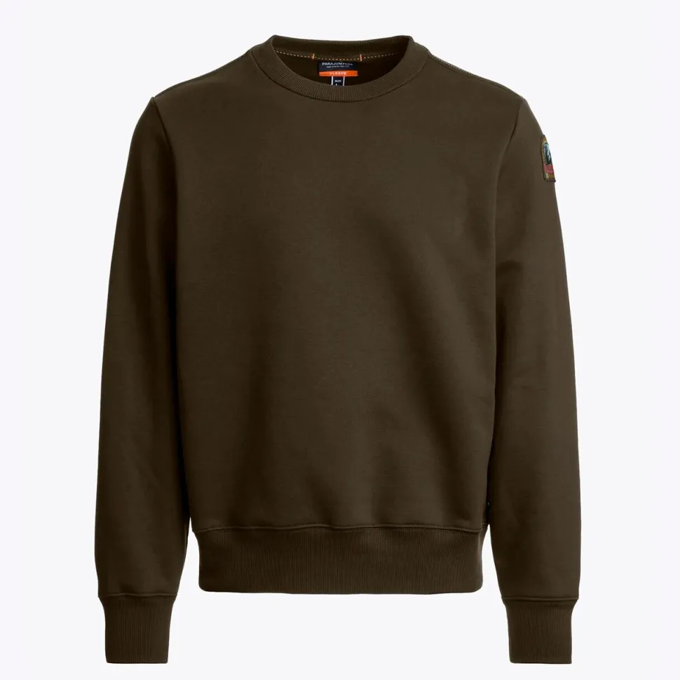 Parajumpers K2 Crew Neck Sweatshirt Deep Moss