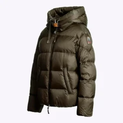 Parajumpers Tilly Hooded Down Jacket Olive Grey