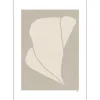 Poster & Frame Twined 03 Sand A3