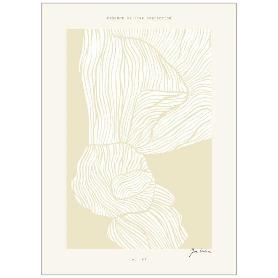 Poster & Frame Zoe - Essence Of Line II 30x40 cm