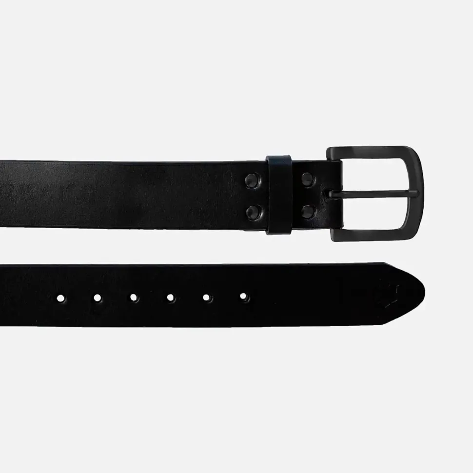 RHANDERS Buckingham Grand Belt Black/Hematite