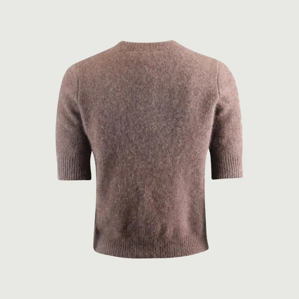 Six Ámes Rocca Sweater Chocolate Mélange
