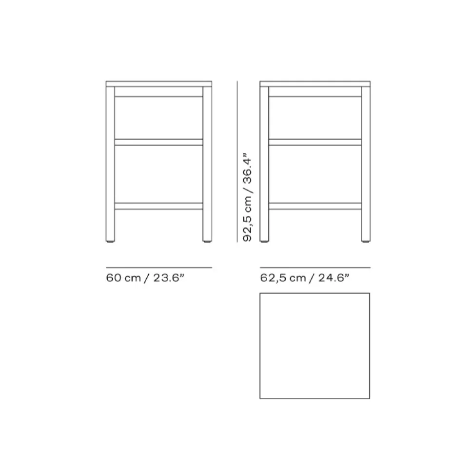 Skagerak Pantry Modul 1 Teak