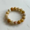 Soï Krystal Armbånd Chunky Orange Aventurin