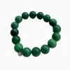 Soï Krystal Armbånd Chunky Grøn Jade