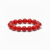 Soï Krystal Armbånd Chunky Rød Jade
