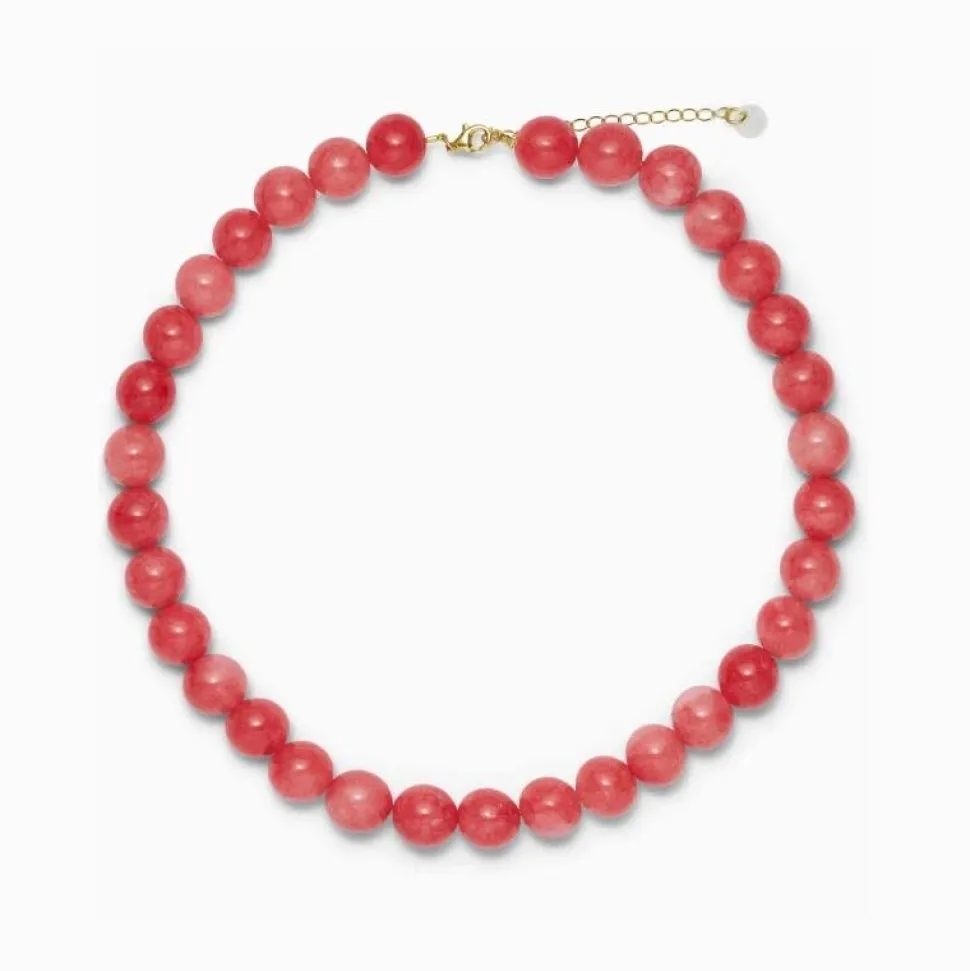 Soï Krystal Halskæde Faro Redstone Quartz