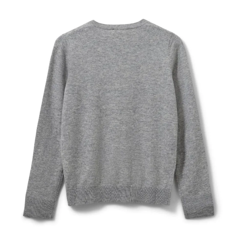 Sofie Schnoor Cisse Cardigan Grey Melange