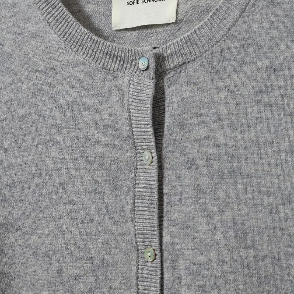 Sofie Schnoor Cisse Cardigan Grey Melange