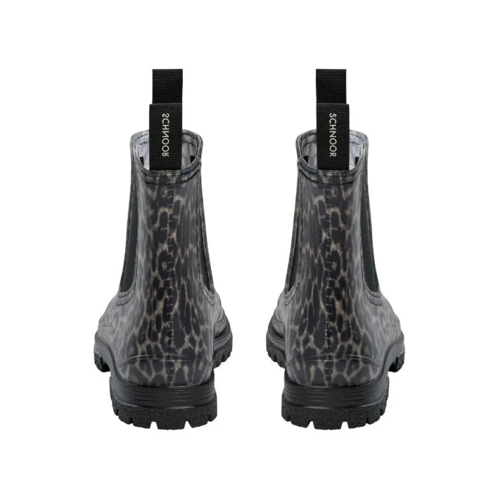 Sofie Schnoor Jodie Rubber Boot Light Brown Leopard