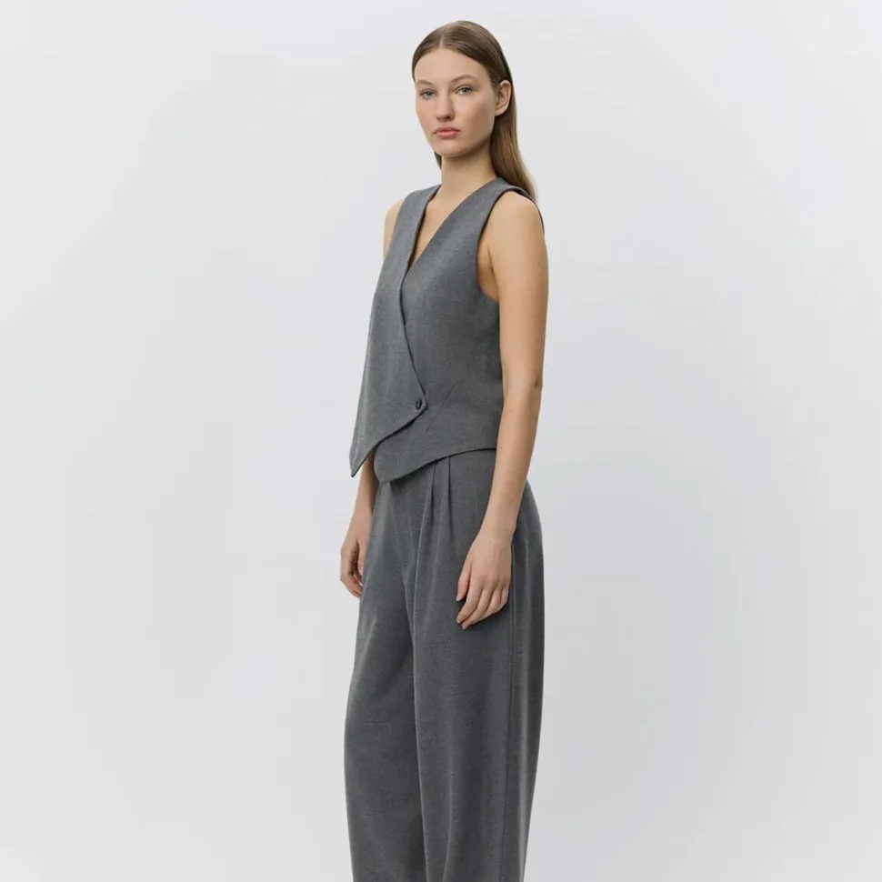 Sofie Schnoor VirginiaSW Vest Grey Melange