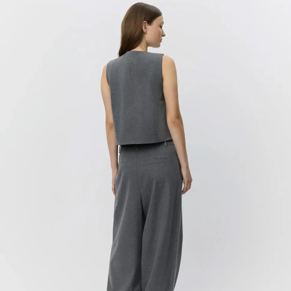 Sofie Schnoor VirginiaSW Vest Grey Melange