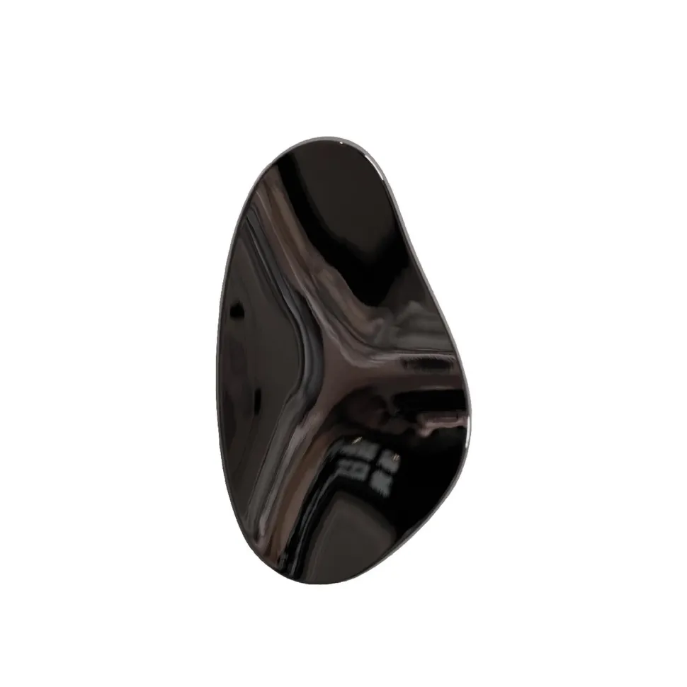 Specktrum Amalia Oblong Hook Black Chrome Large