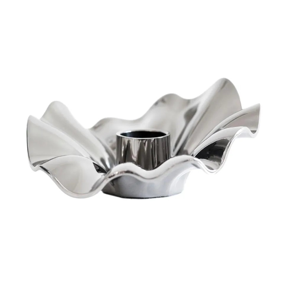 Specktrum Lea Candle Holder Chrome