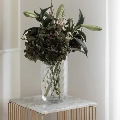 Specktrum Meadow Swirl Cylinder Vase Clear Medium