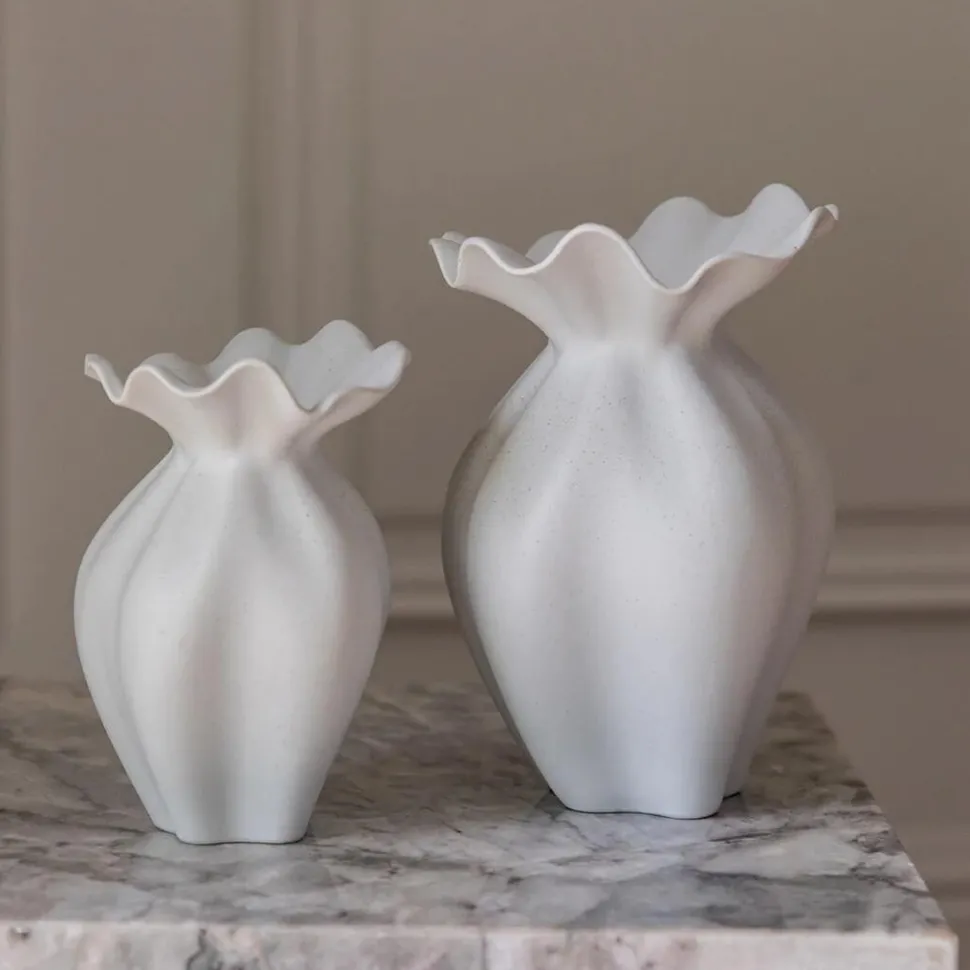 Specktrum Nellie Vase Off White Small