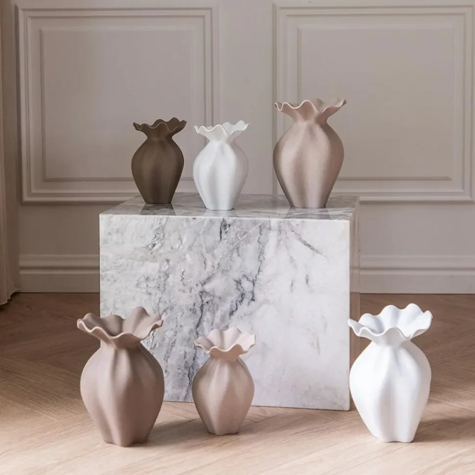 Specktrum Nellie Vase Off White Small