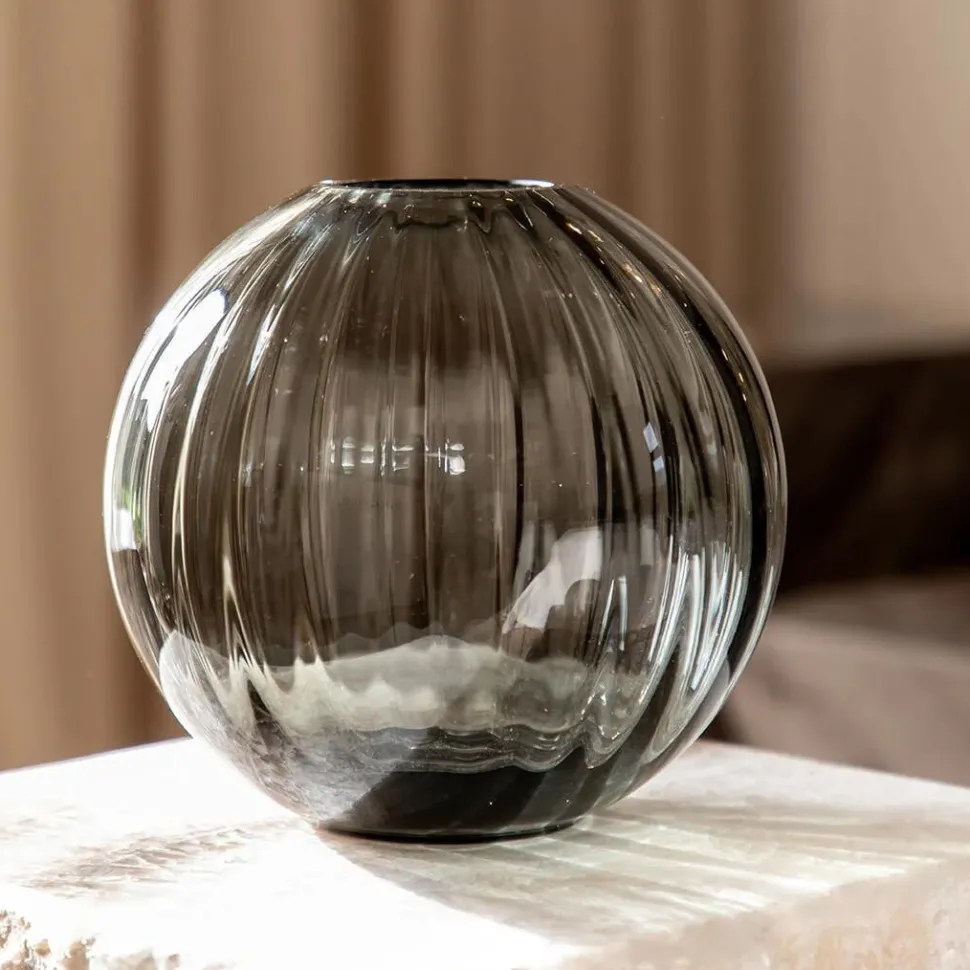 Specktrum Sadie Line Vase Grey Small