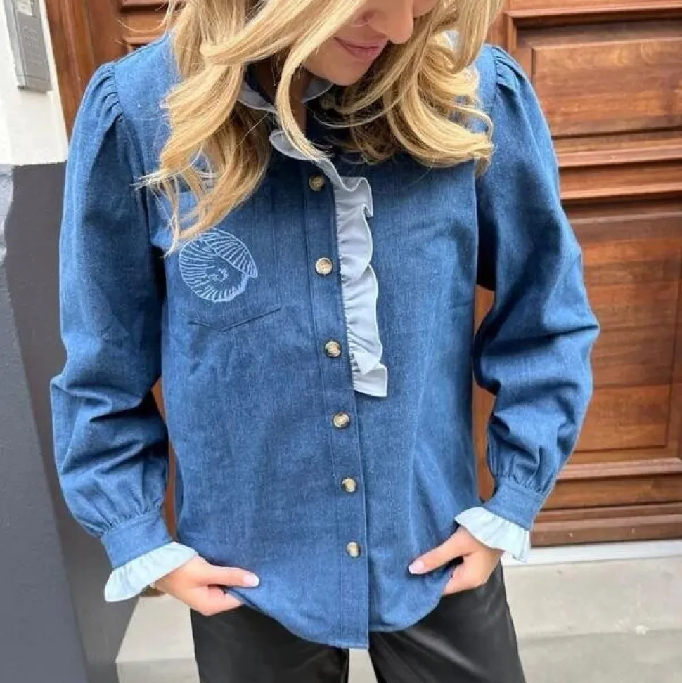 Stories From The Atelier Nature Shirt Medium Blue