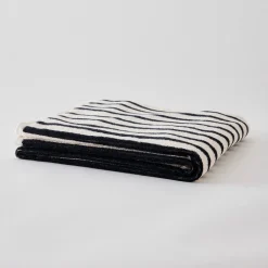 Tell Me More Bonnie Bath Towel Black