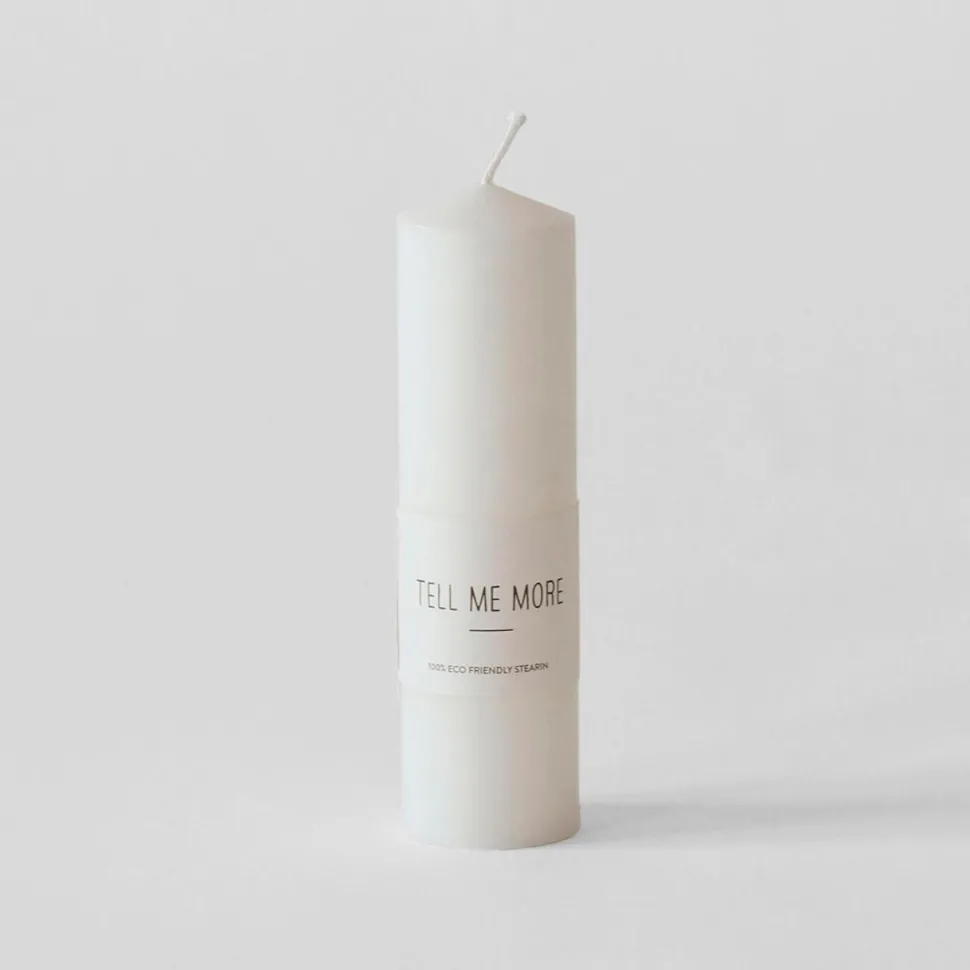 Tell Me More Luna Stearin Candle Medium