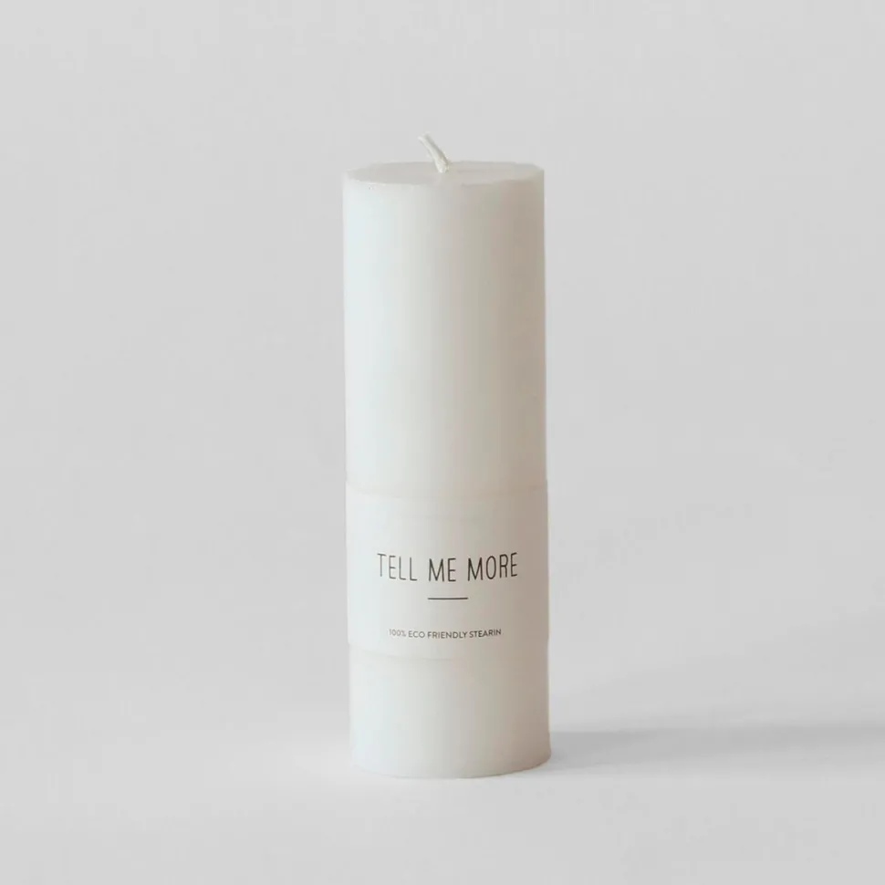 Tell Me More Luna Stearin Candle Large
