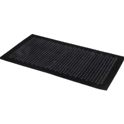 Tica Copenhagen Dot Smudsmåtte Sort/Grå 67x120 cm