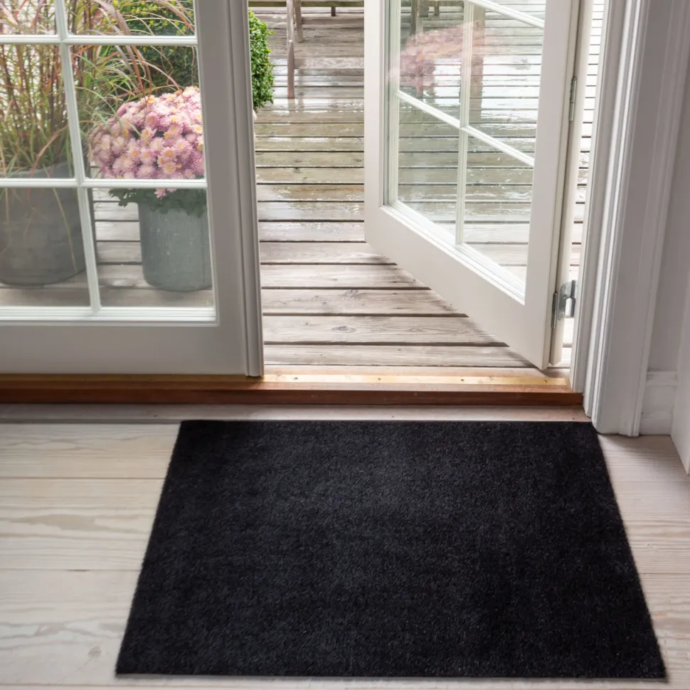 Tica Copenhagen Smudsmåtte Sort 60x90 cm