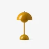&Tradition Flowerpot Portable Table Lamp VP9 Mustard