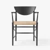 &Tradition HM4 Drawn Chair Black Lacquered Oak