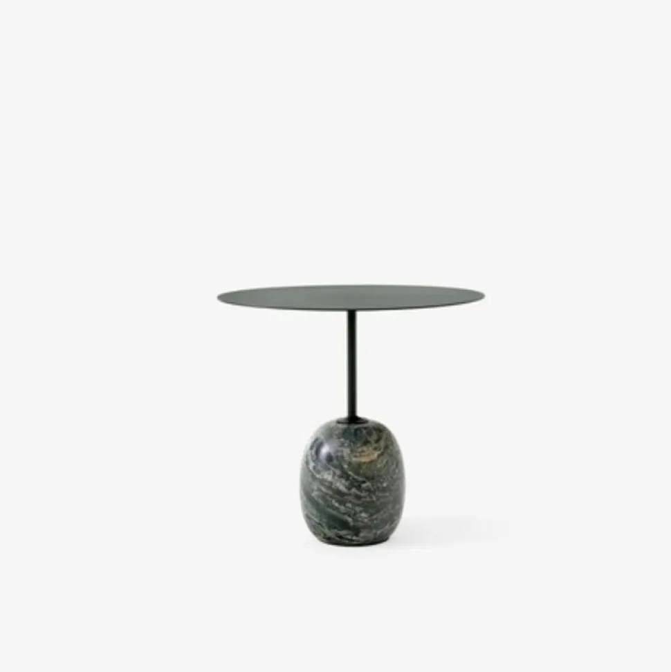 &Tradition LN9 Lato Bord Deep Green Ø50 cm