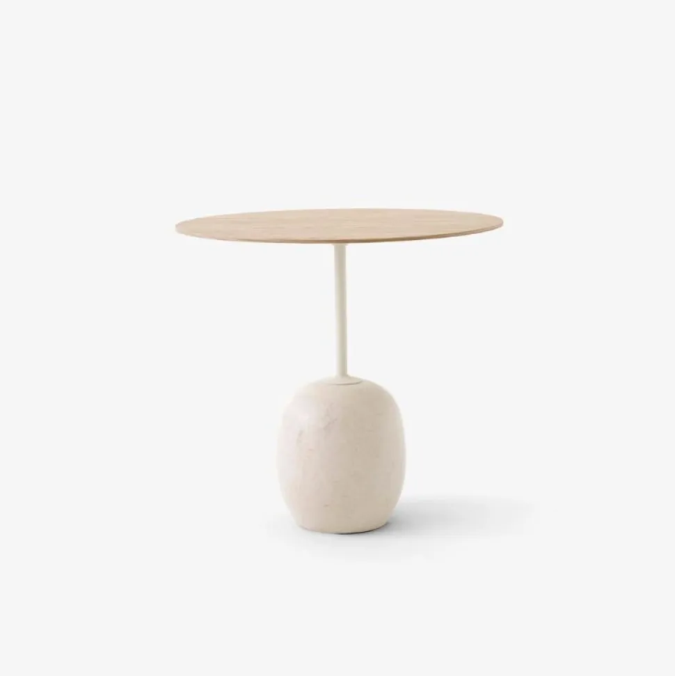 &Tradition LN9 Lato Bord Ivory White/Eg Ø50 cm
