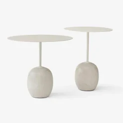 &Tradition LN8 Lato Bord Ivory White Ø40 cm