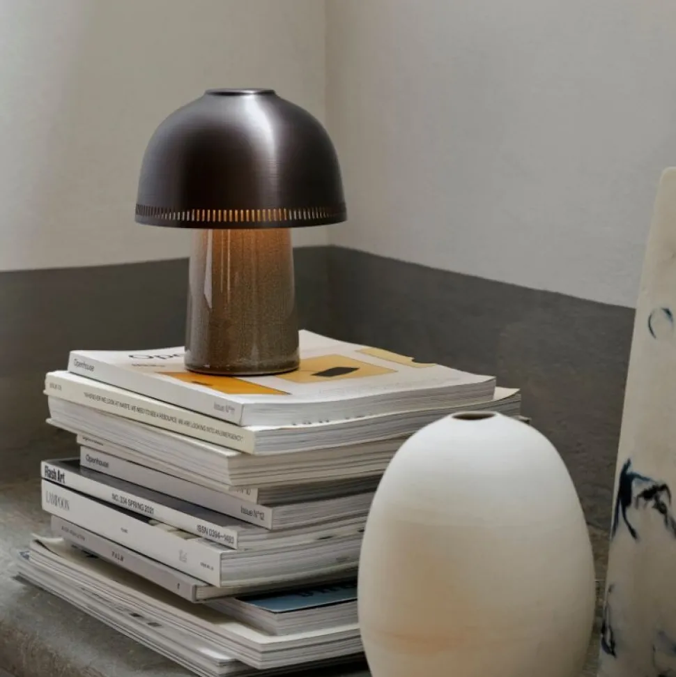 &Tradition SH8 Raku Beige Grey/Bronzed