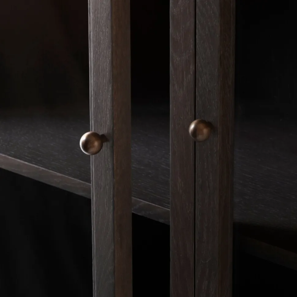 &Tradition Trace SC88 Double Cabinet Dark Stained Oak
