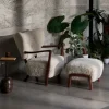 &Tradition Wulff ATD2 & ATD3 Moonlight Sheepskin Oiled Walnut